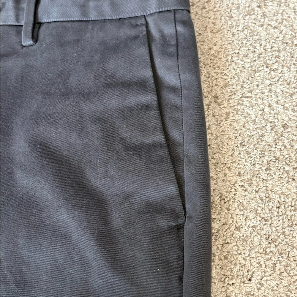 Banana Republic Men's Aiden Chino Charcoal Gray Dress Pants Men’s Size 32 X 30